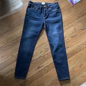 J.Crew Toothpick 9” High Waisted Jeans